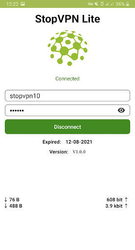 StopVPN Lite screenshot 2