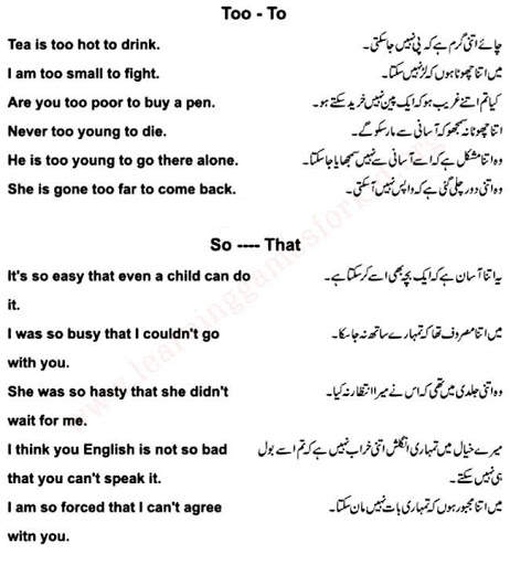 Learn English Speaking in Urdu screenshot 8