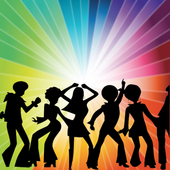 Free disco effect lights icon