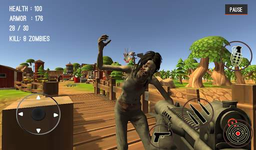 Zombie Killing City Shooting Trigger Strike screenshot 2