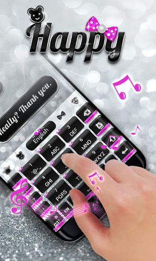 Happy GO Keyboard  Theme screenshot 4