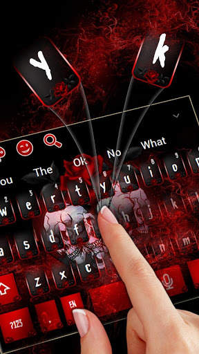 Skull Heart Keyboard screenshot 2