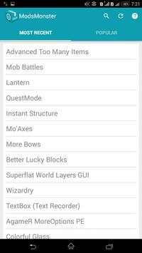 Mods for Minecraft PE screenshot 2