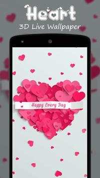 Heart 3D Live Wallpaper screenshot 5