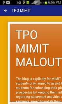 MIMIT TPO screenshot 3