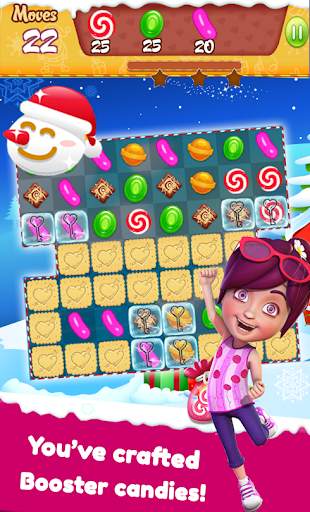 Candy Frozen Mania 1 تصوير الشاشة