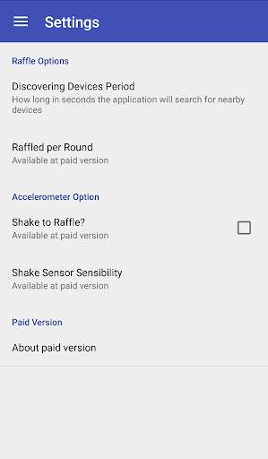 Bluetooth Raffle Free screenshot 7