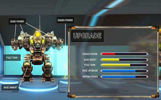 Futuristic Robot Transforming Wars screenshot 1