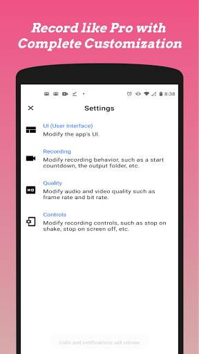 Face Game Recorder - Screen & Camera Recorder screenshot 3