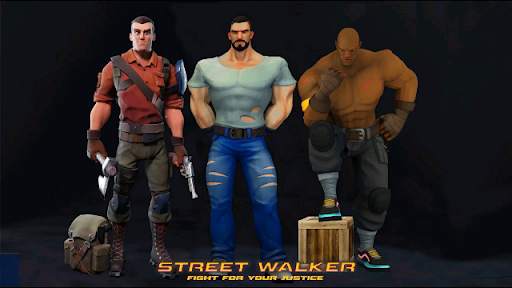 Street Walker: Shooting Fighting Game screenshot 1
