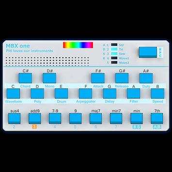Mini Synth MBX one स्क्रीनशॉट 1