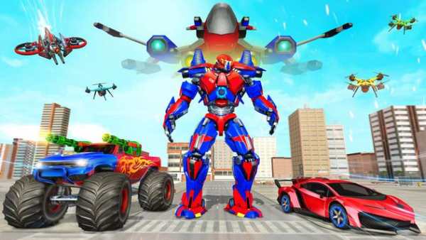 Robot Transform Game Jet Robot screenshot 1