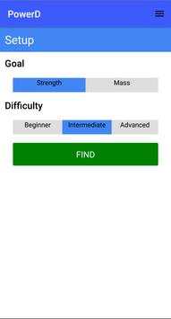 Powerd weightlifting calculator screenshot 1