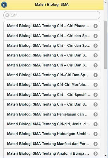 Biologi SMA Lengkap screenshot 2