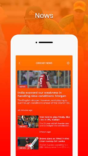 Live Cricket TV – Fast Live Cricket Score 2021 screenshot 5