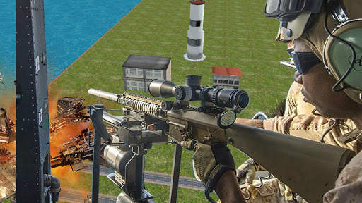 Helicopter Sniper Battle screenshot 4
