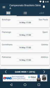 Brazil Football League - Série A Scores & Results screenshot 1
