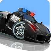 V8 Police Parking icon