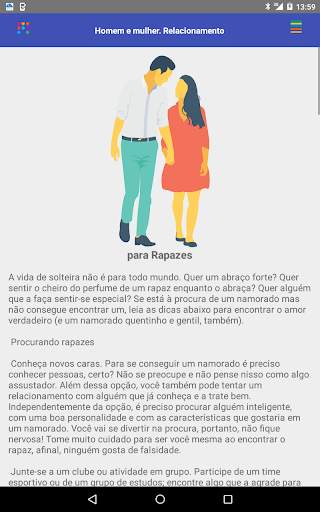 Homem e mulher. Relacionamento screenshot 14