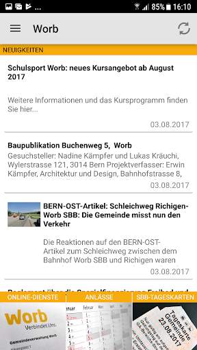 Worb screenshot 1