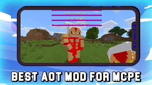 AOT Mod in MCPE   Attack of Titans Skins screenshot 3