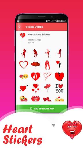 WA Love Stickers for WhatsApp screenshot 6