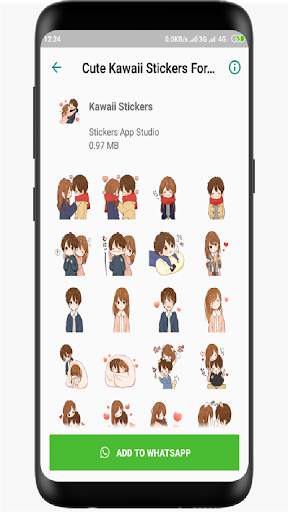 Cute Kawaii Stickers For Whatsapp screenshot 3