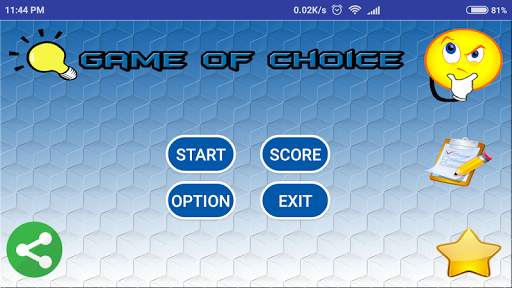 Game Of Choice screenshot 1