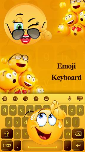 Emoji Keyboard Theme - Happy Emoji Keyboard 5 تصوير الشاشة