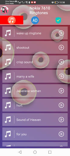 Nokia 7610 old ringtones screenshot 1