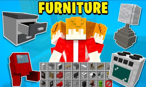 Peepss Furniture Craft Mod for MCPE screenshot 2