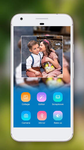 Photo Editor: Mirror Image,College Maker,Scrapbook screenshot 1