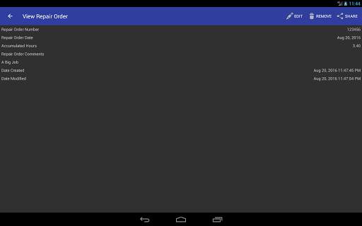 Repair Order Manager screenshot 8