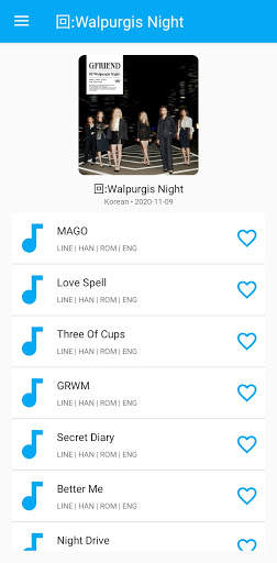 GFRIEND Lyrics Offline screenshot 2