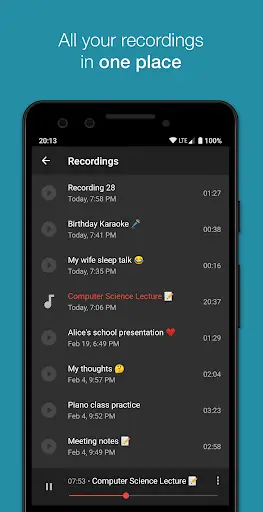 Smart Voice Recorder screenshot 5