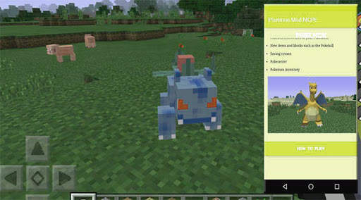 Mod Pixelmon for MCPE Pokecraft screenshot 1