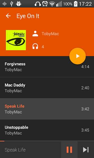 AudioVision Music Player 5 تصوير الشاشة