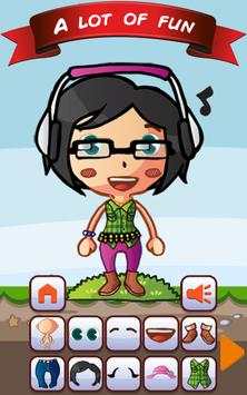Dress up girls -A fashion game screenshot 3