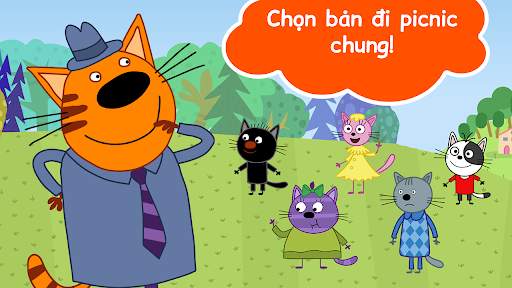 Kid-E-Cats Picnic Trò chơi mèo screenshot 3