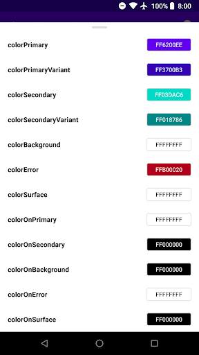 Material Components Gallery screenshot 3