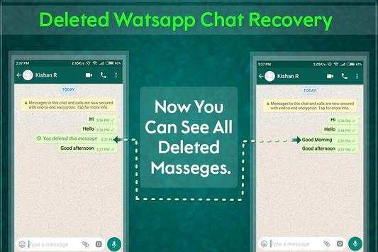 Deleted Watsapp Chat Recovery screenshot 1