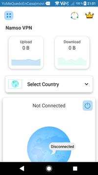 Namso VPN screenshot 2