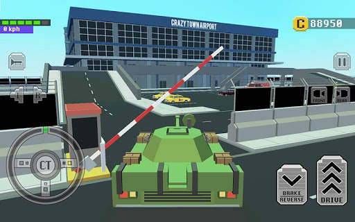 Car Driving in Crazy Town screenshot 2