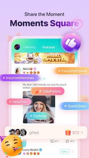 Yalla - Group Voice Chat Rooms screenshot 5