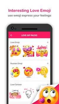 Romantic Gif Stickers For WhatsApp screenshot 3