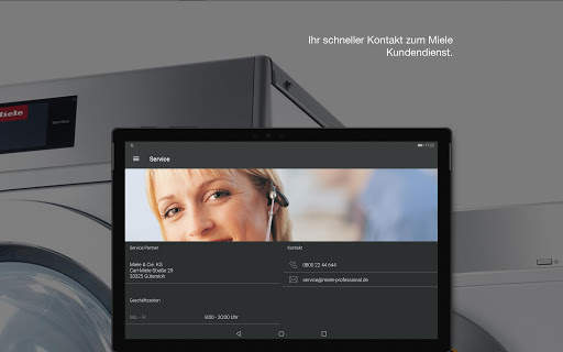 MielePro@mobile App - for your commercial machines screenshot 9