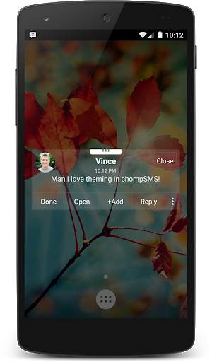 Grey Abstract Theme (chomp) screenshot 3