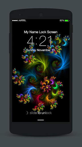 3D Neon Lock Screen screenshot 6