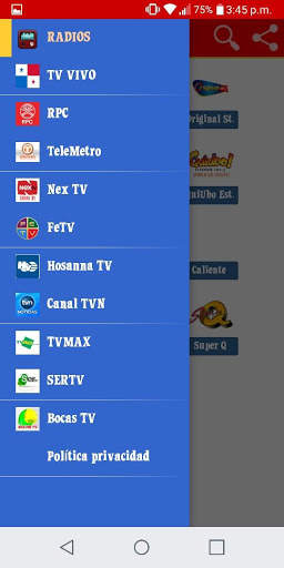 Radios & TV de Panama en Vivo HD 1 تصوير الشاشة