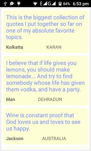 Quotes & Status Creator screenshot 3